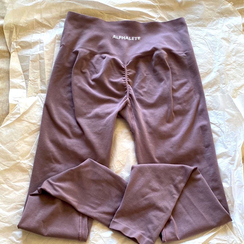 Alphalete Amplify Leggings - Mauve, XL